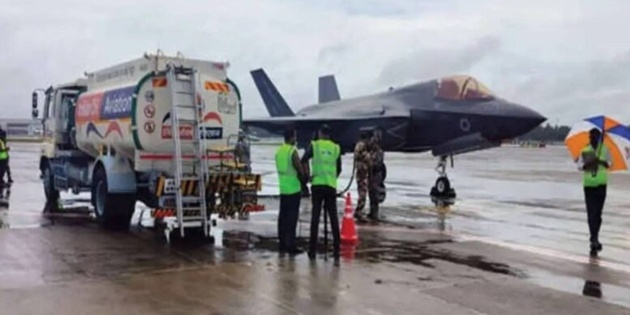 Acil İniş Yapan İngiltere’nin F-35’i Hindistan’da Mahsur Kaldı
